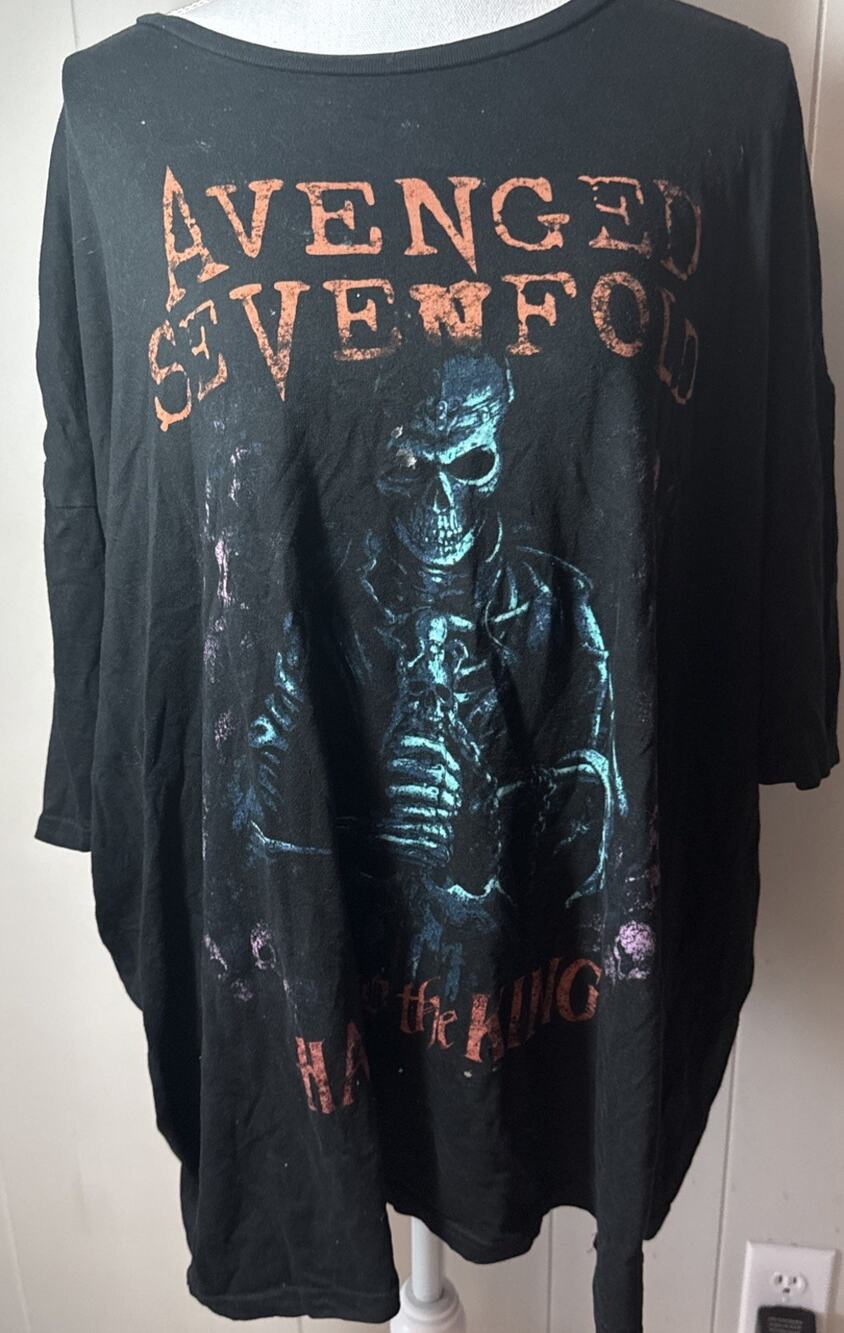 AVENGED SEVENFOLD Nightmare Concert Tshirt Size 3XL